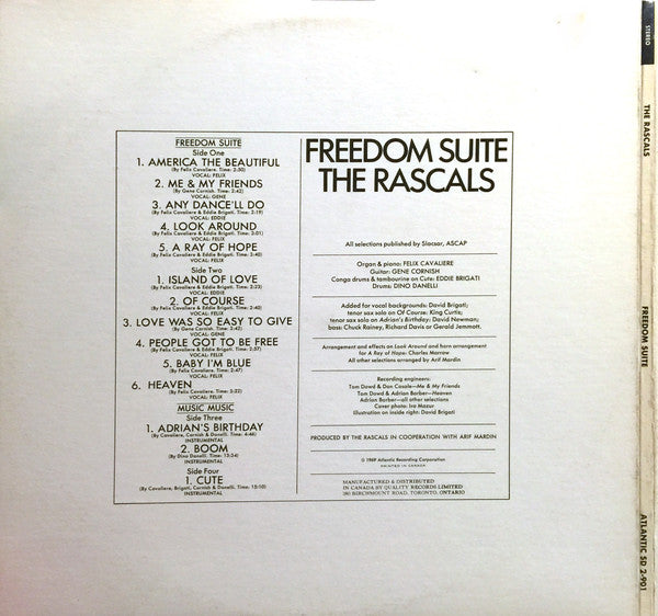 Rascals, The - Freedom Suite - 1969