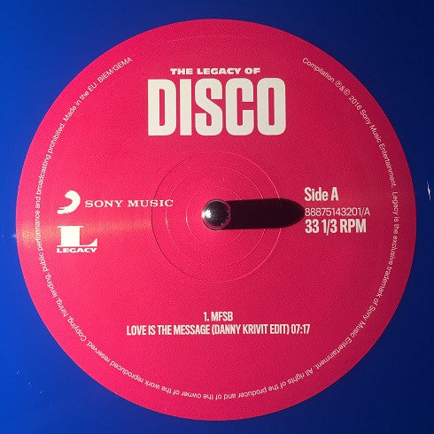 Various - The Legacy Of Disco