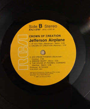 Jefferson Airplane - Crown Of Creation Vinyl Record