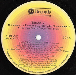 Dramatics, The Featuring Ron Banks - Larry Demps - Willie Ford - Lenny Mayes - LJ Reynolds - Drama V - 1975