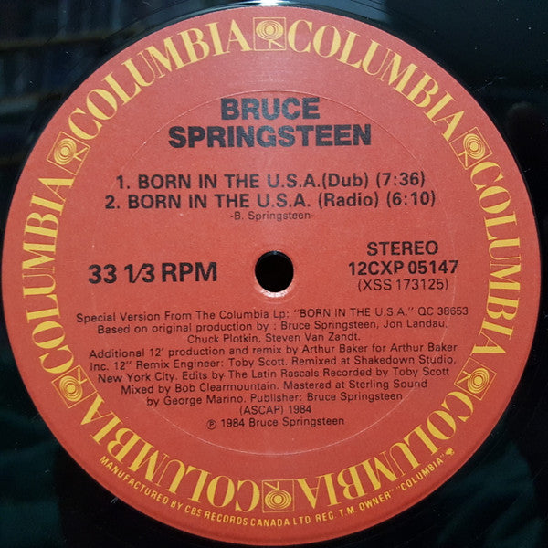 Bruce Springsteen - Born In The U.S.A. - 1984