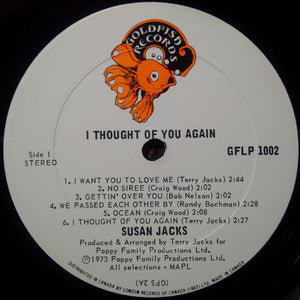 Susan Jacks - I Thought Of You Again
