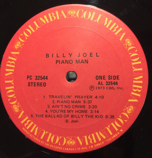 Billy Joel - Piano Man Vinyl Record