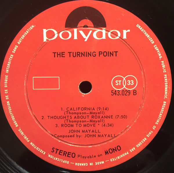 John Mayall - The Turning Point