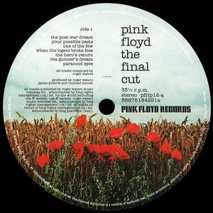 Pink Floyd - The Final Cut - 2017
