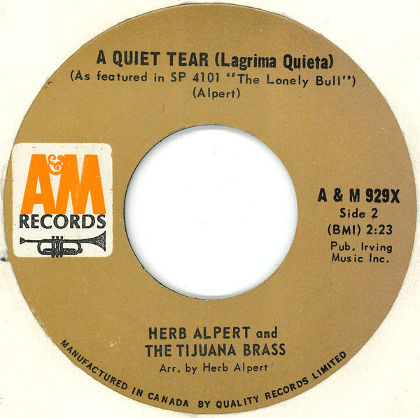 Herb Alpert - This Guy's In Love With You Vinyl Record