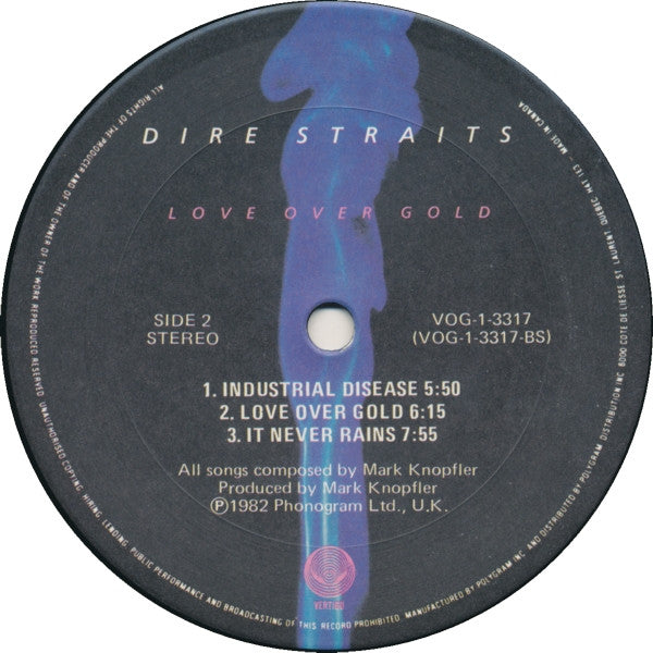 Dire Straits - Love Over Gold