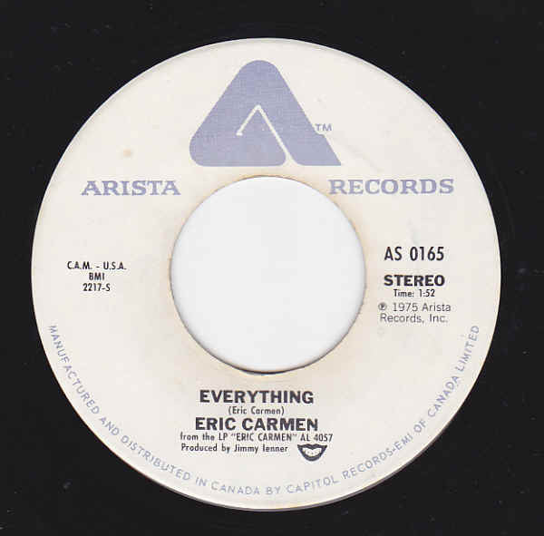 Eric Carmen - All By Myself / Everything
