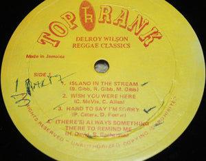 Delroy Wilson - Reggae Classics Vinyl Record