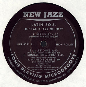 Latin Jazz Quintet - Latin Soul - 2001