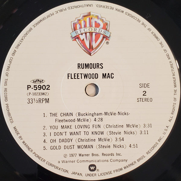 Fleetwood Mac - Rumours - 1983