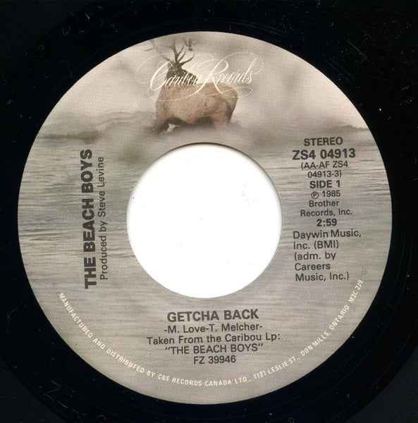 The Beach Boys - Getcha Back Vinyl Record