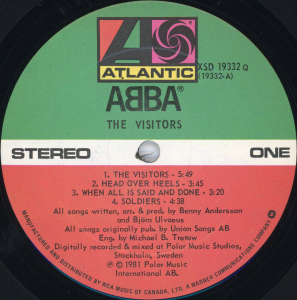 ABBA - The Visitors - 1981