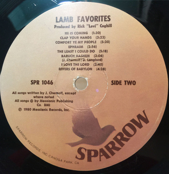 Lamb - Lamb Favorites - 1980