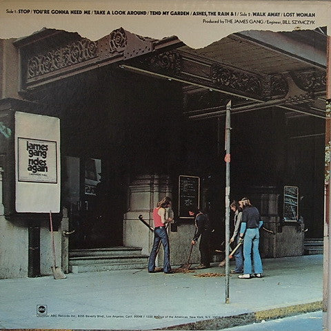 James Gang - Live In Concert - 1972