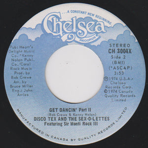 Disco Tex & His Sex-O-Lettes - Get Dancin' - 1974