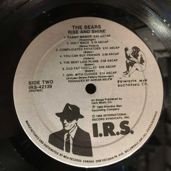 Bears (3), The - Rise And Shine - 1988