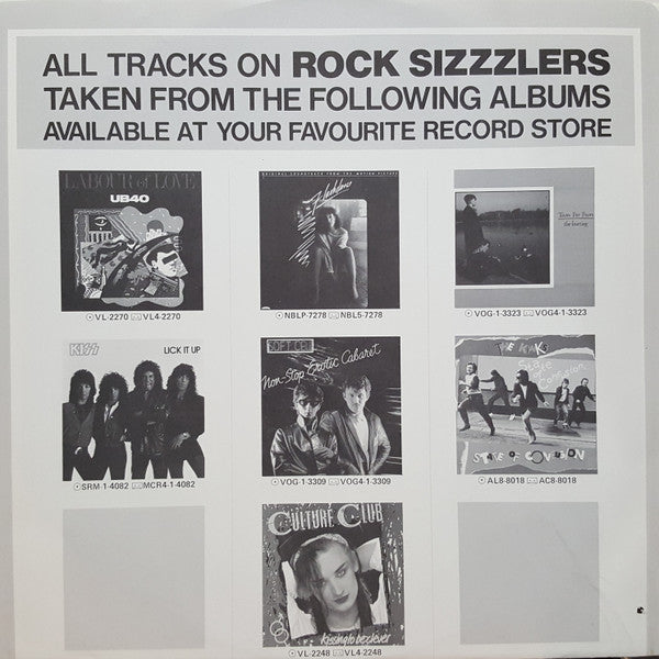 Various - Rock Sizzzlers - 1984