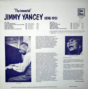 Jimmy Yancey - "The Immortal" Jimmy Yancey 1898-1951