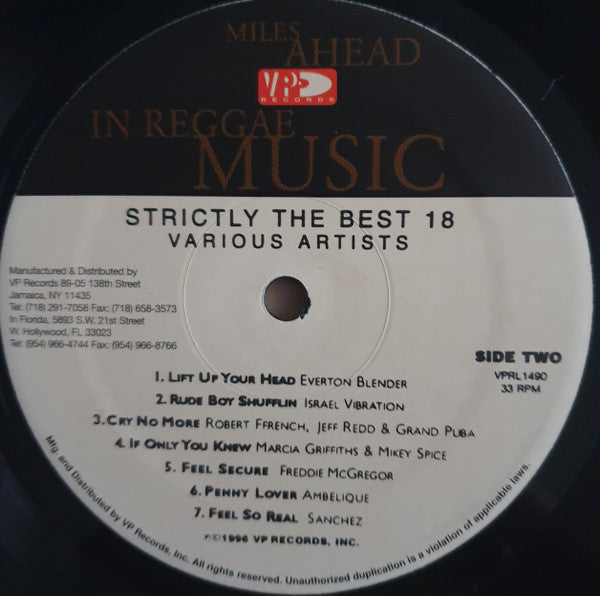 Various - Strictly The Best 18 - 1996