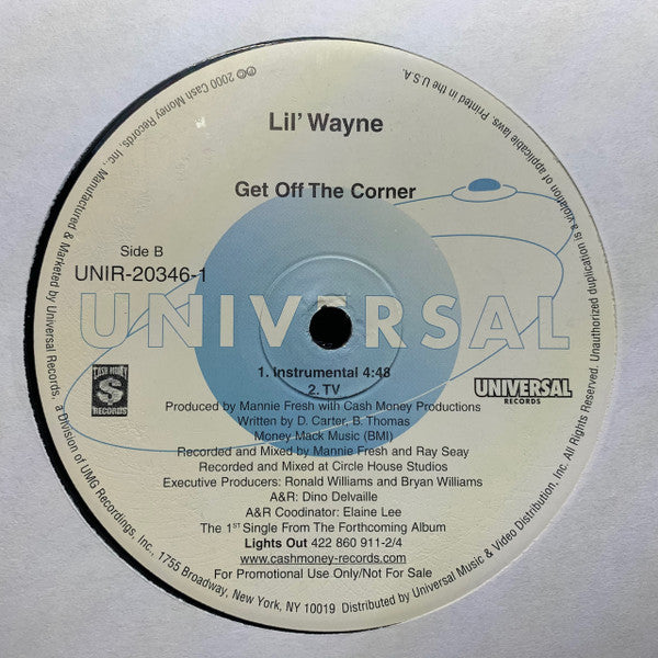 Lil Wayne - Get Off The Corner