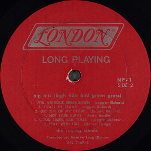 Rolling Stones, The - Big Hits (High Tide And Green Grass) - 1966