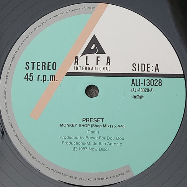 Preset - Monkey Shop - 1987