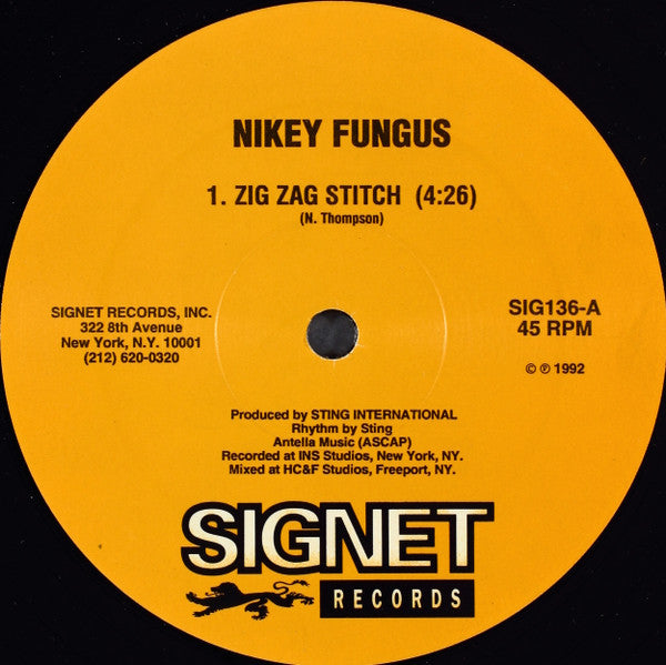 Nikey Fungus - Zig Zag Stitch / Goody Body