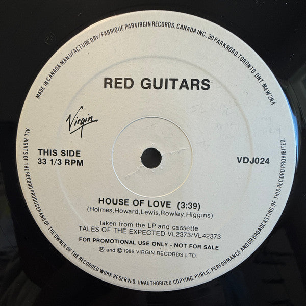 Red Guitars - House of Love / National Avenue (Sunday Afternoon) - 1986