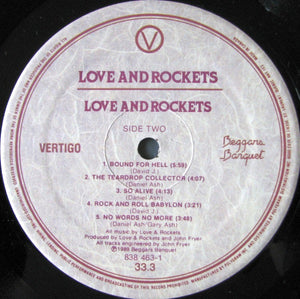 Love And Rockets - Love And Rockets - 1989