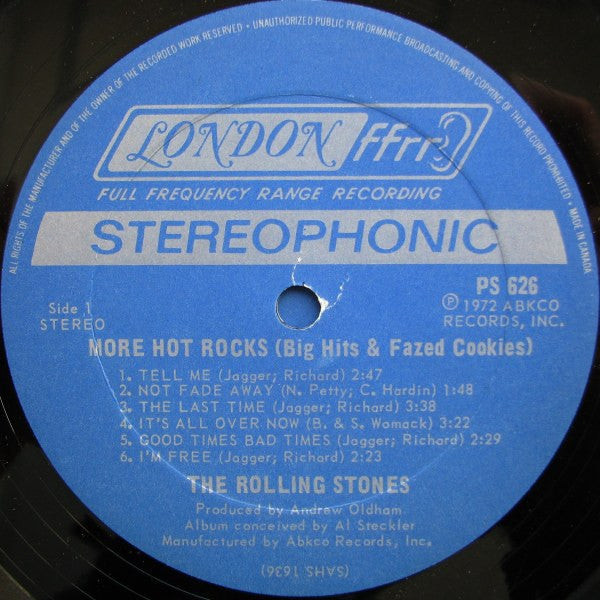 Rolling Stones, The - More Hot Rocks (Big Hits & Fazed Cookies) - 1972