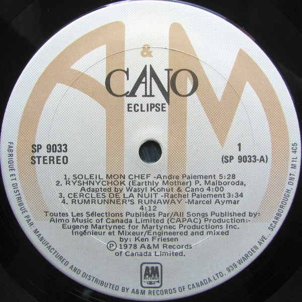 CANO - Eclipse - 1978