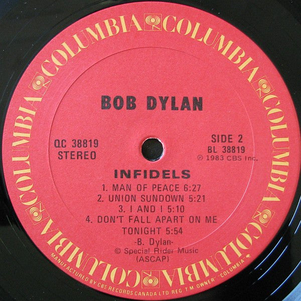 Bob Dylan - Infidels
