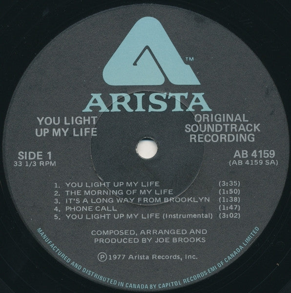 Joseph Brooks - (Original Soundtrack) You Light Up My Life - 1977