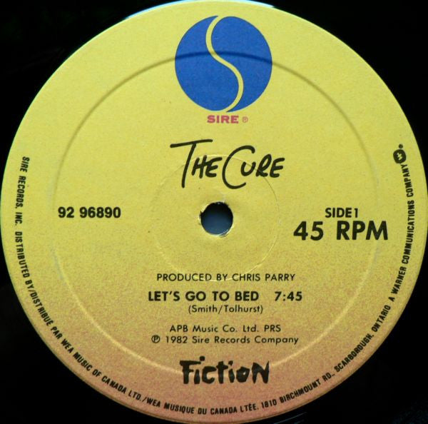 Cure, The - Let's Go To Bed -