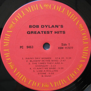 Bob Dylan - Bob Dylan's Greatest Hits - 1976