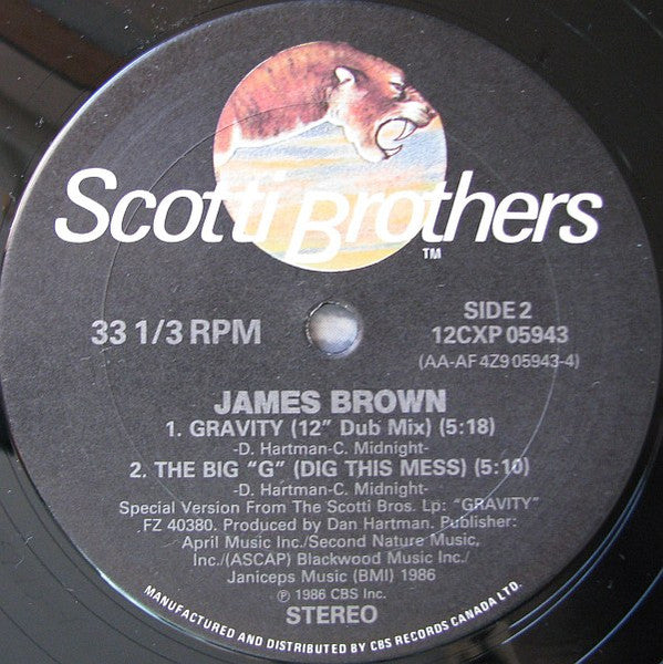 James Brown - Gravity