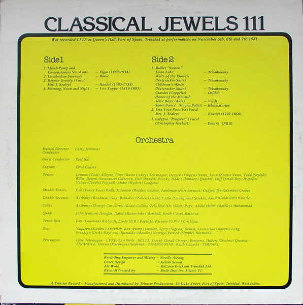 Catelli Trinidad All Stars - Classical Jewels III - 1981