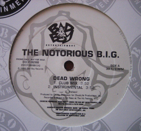 Notorious B.I.G. - Dead Wrong