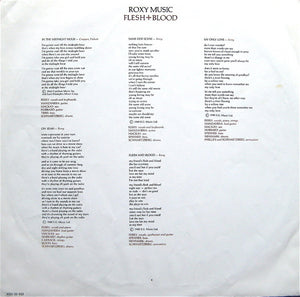 Roxy Music - Flesh + Blood - 1980