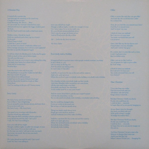 Klaatu - Sir Army Suit - 1978