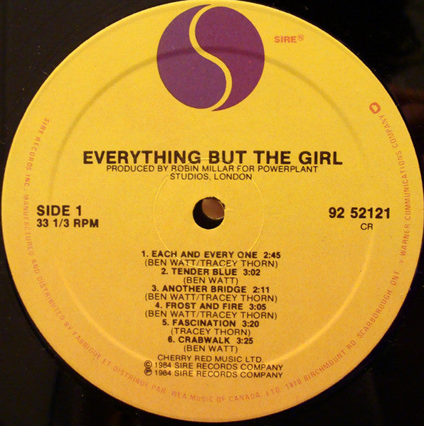 Everything But The Girl - Everything But The Girl - 1984