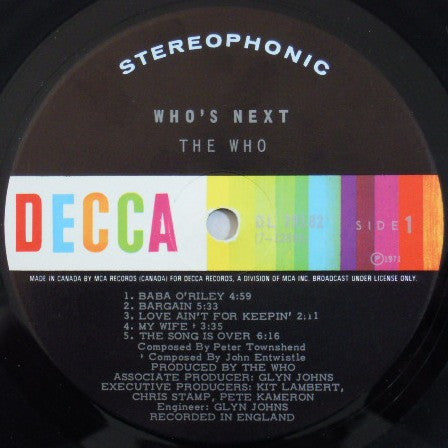 Who, The - Who's Next - 1971