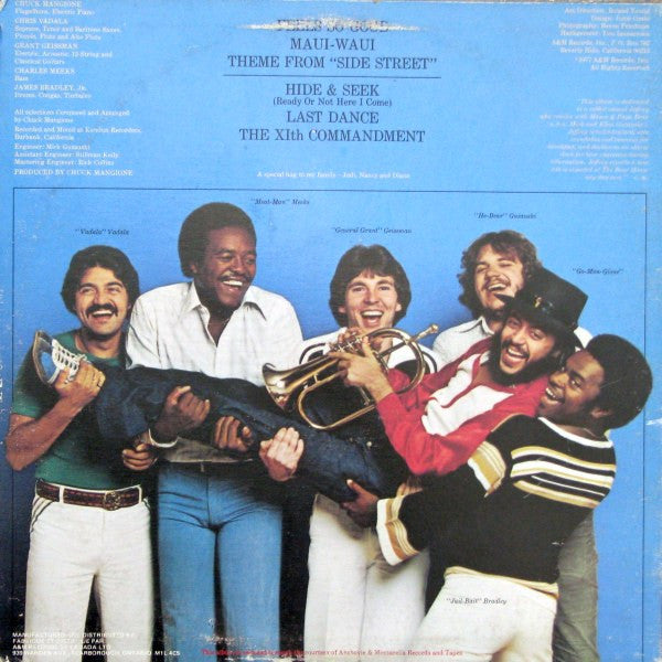 Chuck Mangione - Feels So Good - 1977