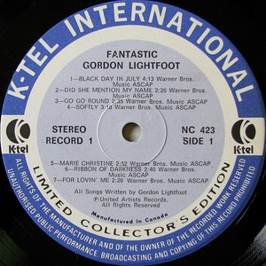 Gordon Lightfoot - Fantastic - 1975