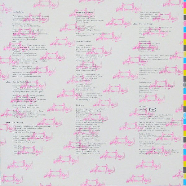 Wings - London Town - 1978