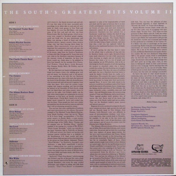 Various - The South's Greatest Hits Volume II