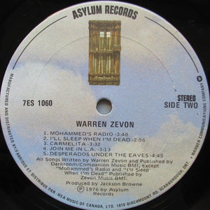 Warren Zevon - Warren Zevon