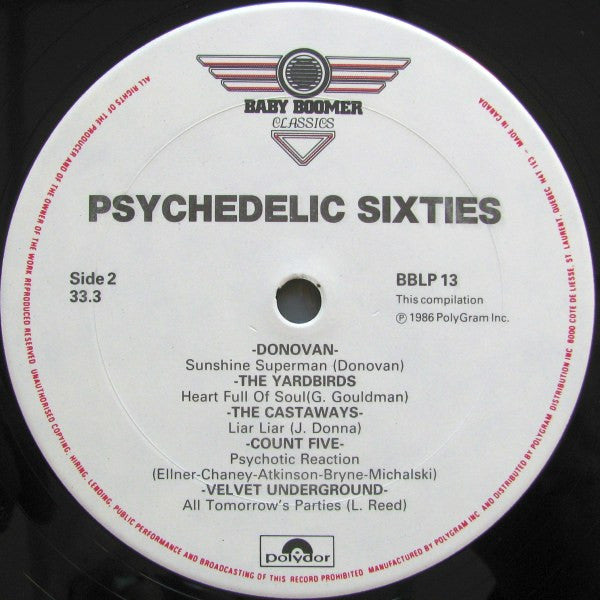 Various - Psychedelic Sixties