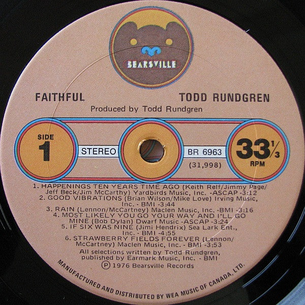 Todd Rundgren - Faithful